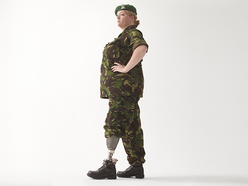 Corporal Hannah Campbell, London 2011 (c) Bryan Adams