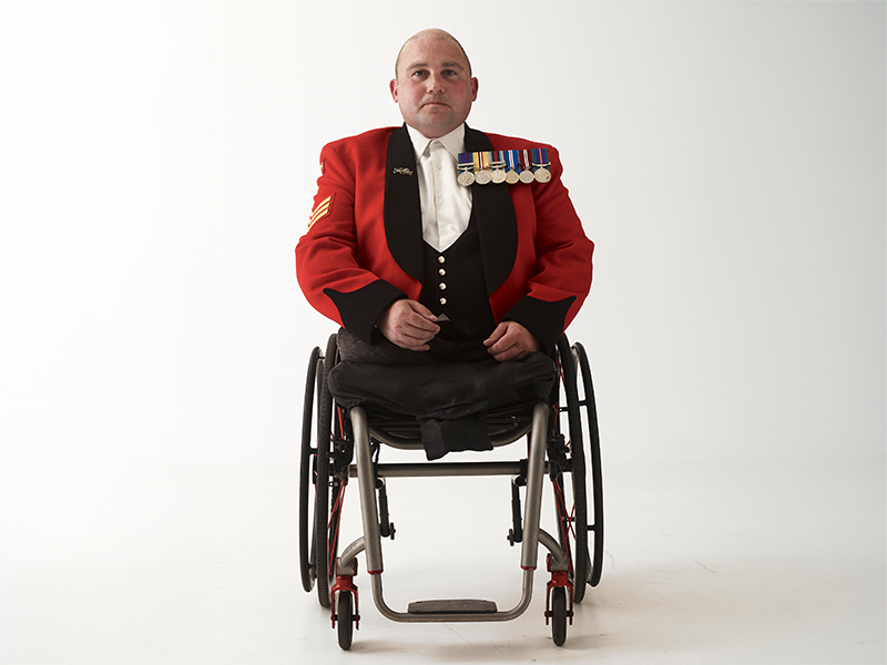 Sergeant Rick Clement, London 2011 (c) Bryan Adams