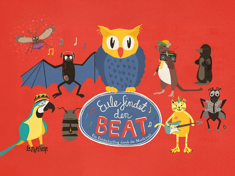 Eule findet den Beat
