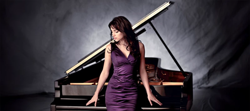 Die Pianistin Olga Scheps