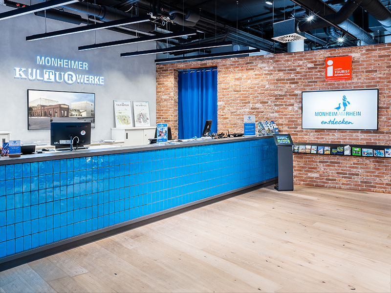 Das Kundencenter der Monheimer Kulturwerke